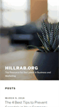 Mobile Screenshot of hillrab.org